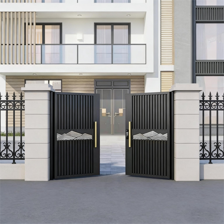 Aluminum Double Gate Automatic - Smart Garden Gate 评论和价格