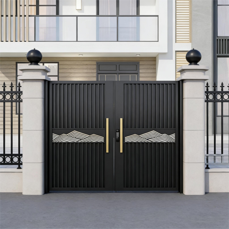 Aluminum Double Gate Automatic - Smart Garden Gate 评论和价格