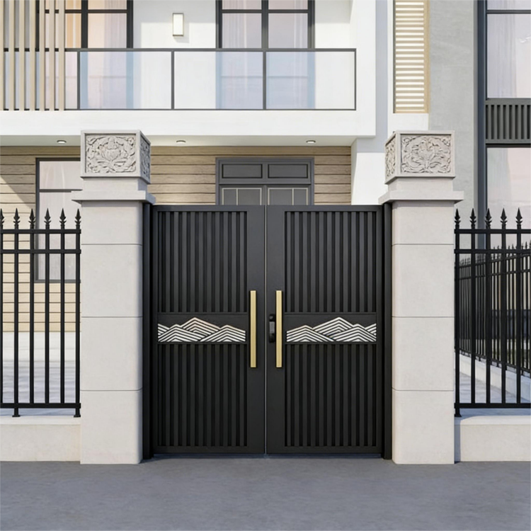 Aluminum Double Gate Automatic - Smart Garden Gate 评论和价格
