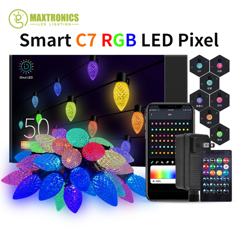 New Smart C7 RGB LED Pixel Mod - Smart Garden Light Controller 评论和价格