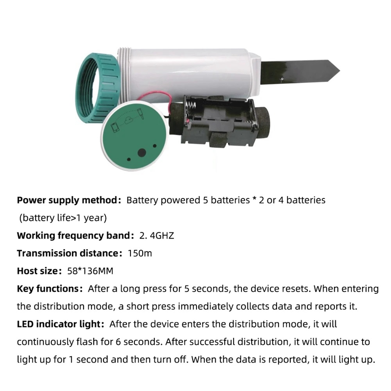 Zigbee Smart 4 In 1 Soil Teste - Smart Garden Monitor 评论和价格